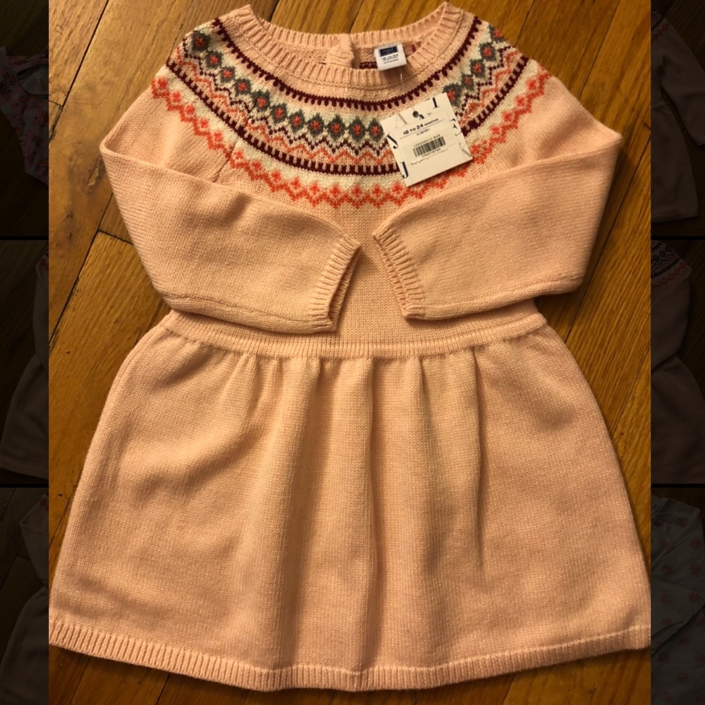 Janie & Jack Sweater Dress 18m-24m